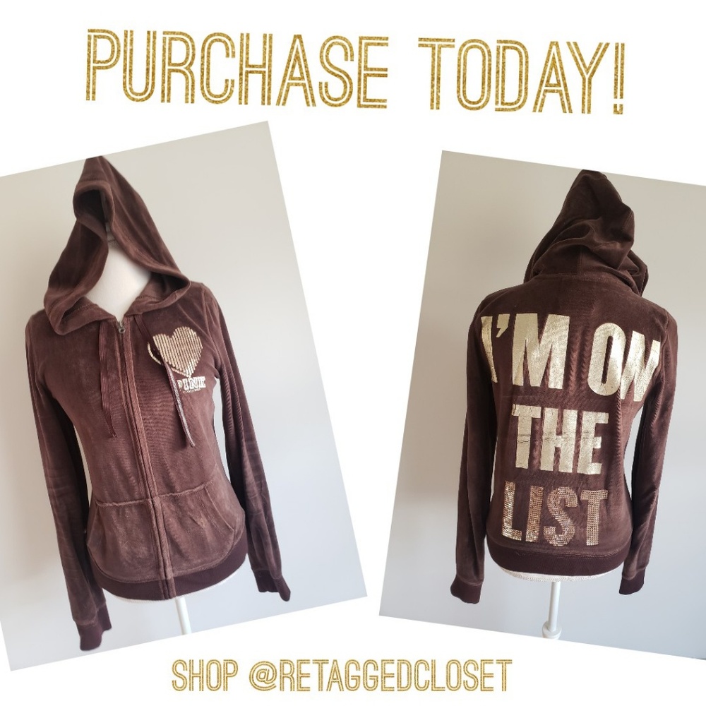 PINK "I'm on the List" Hoodie